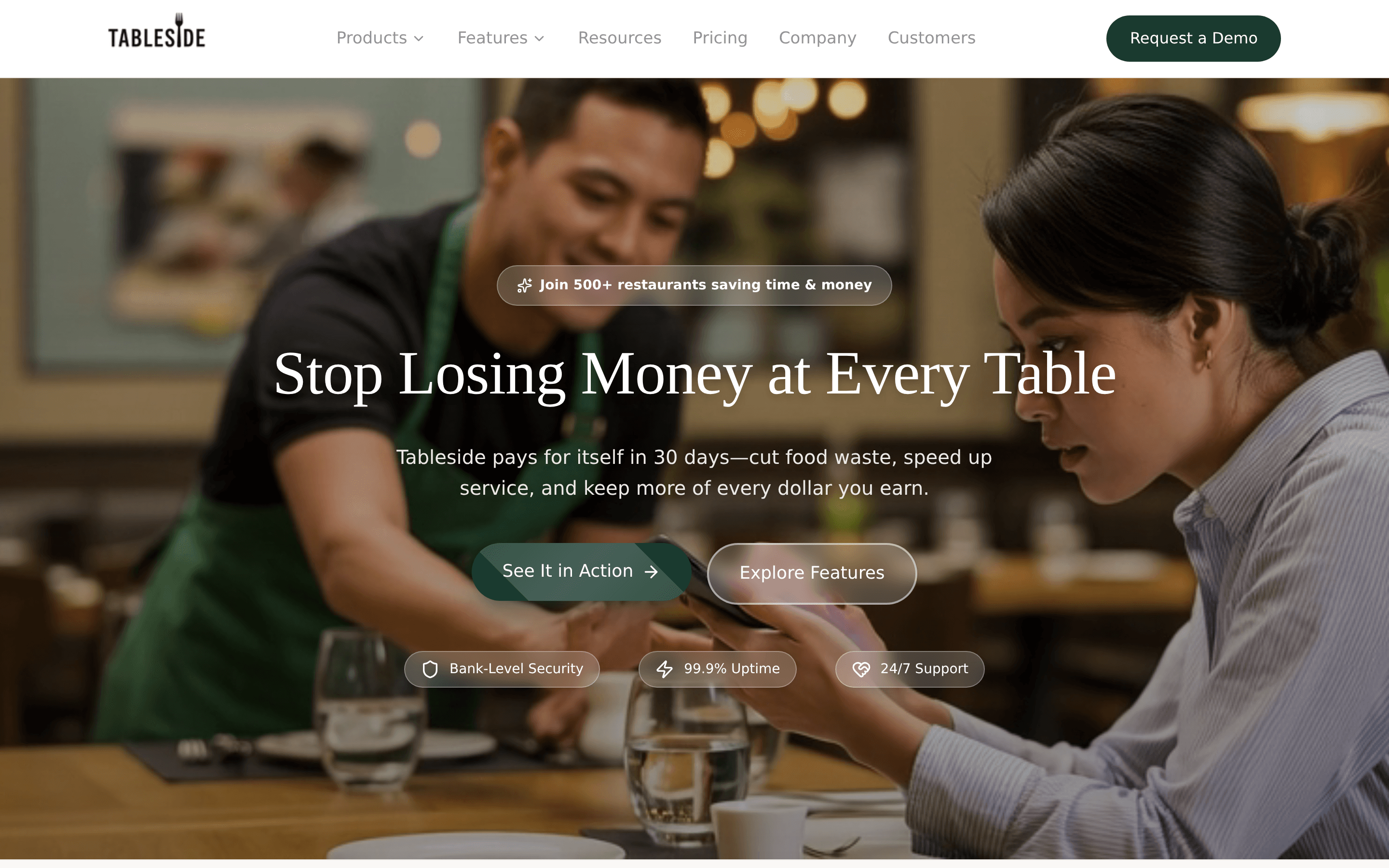 Tableside POS