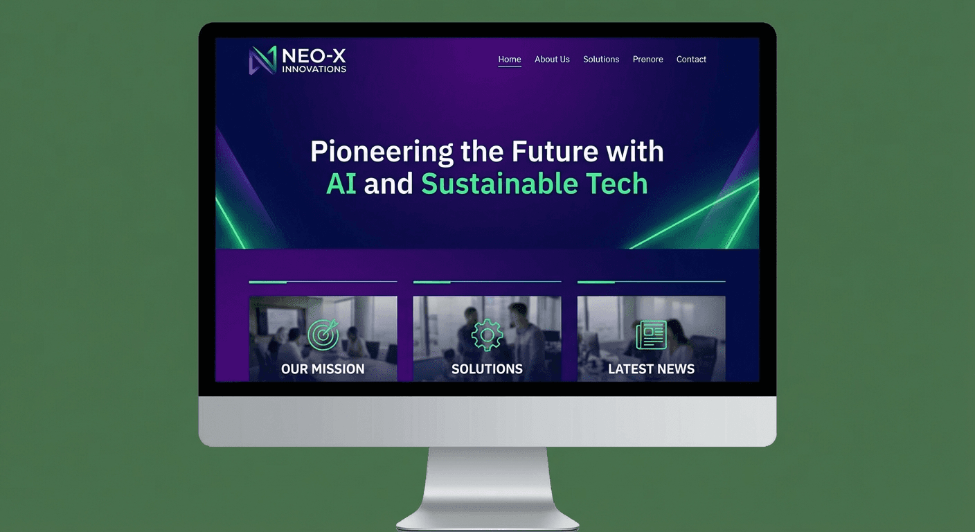 Technology Company Website